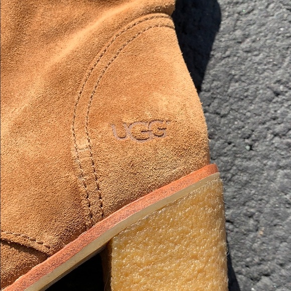 BRAND NEW
UGG Tan and Blue Heeled Boots - Picture 4 of 6
